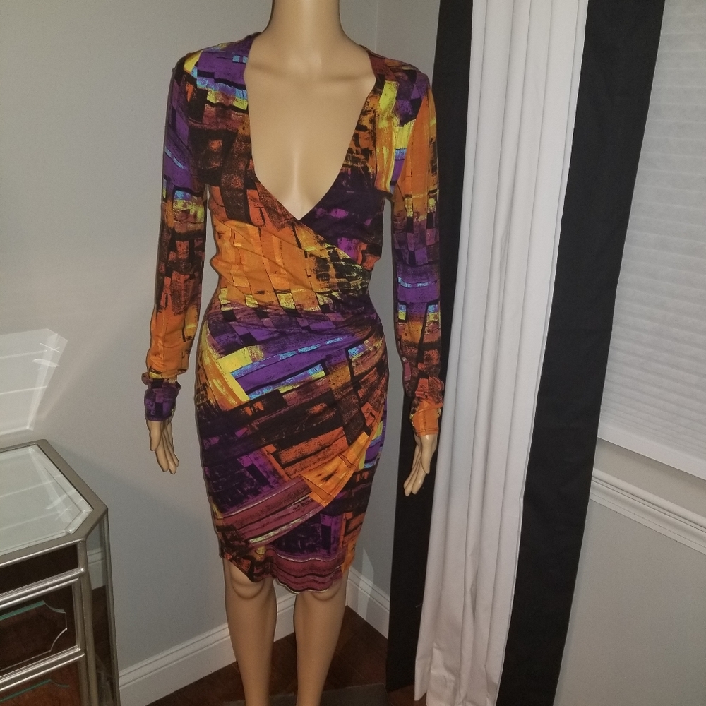 Vintage Cache Wrap Dress